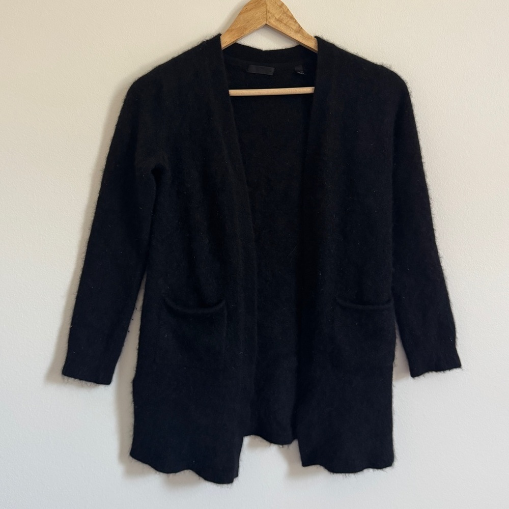 ATM 100% Cashmere Cardigan Size XS Black